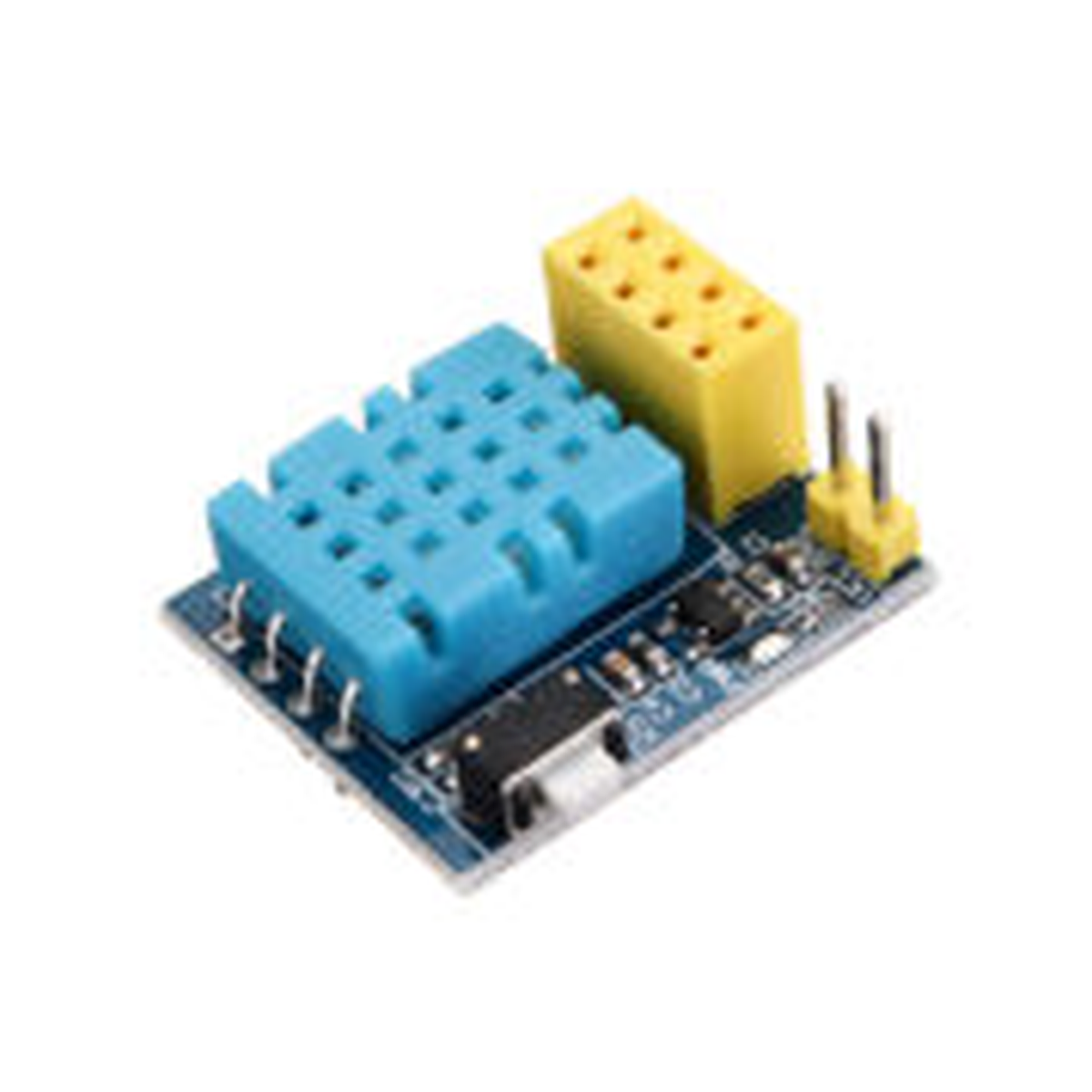 DHT11 Temperature & Humidity Sensor With WiFi ESP-01/ESP-01S Pin Adapter
