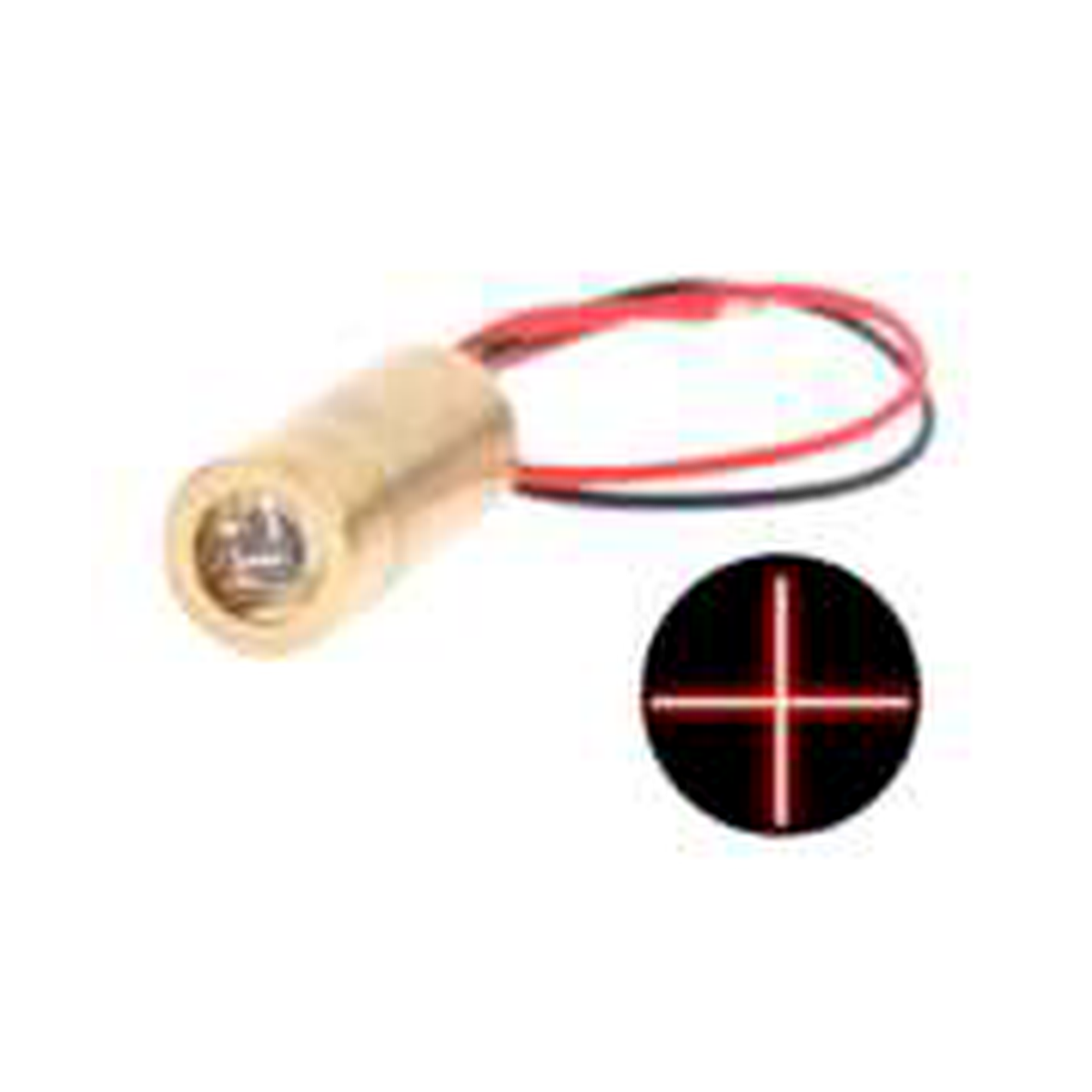 Laser Cross RYS920 3-3.3V 650nm 9mm
