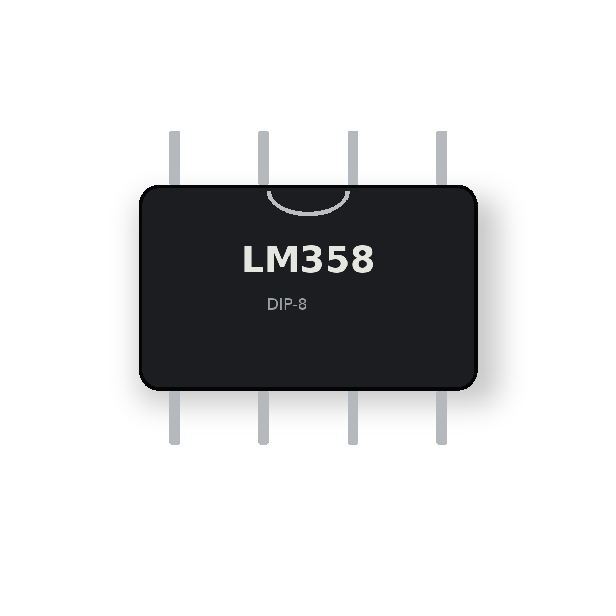 LM358 Dual Operational Amplifier DIP-8